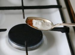 Процесс приготовления жженого сахара